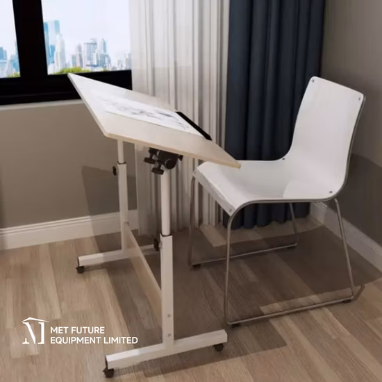 Kids Ergonomic Study Table Product and Solid Wood Particles Material Study Desk Table