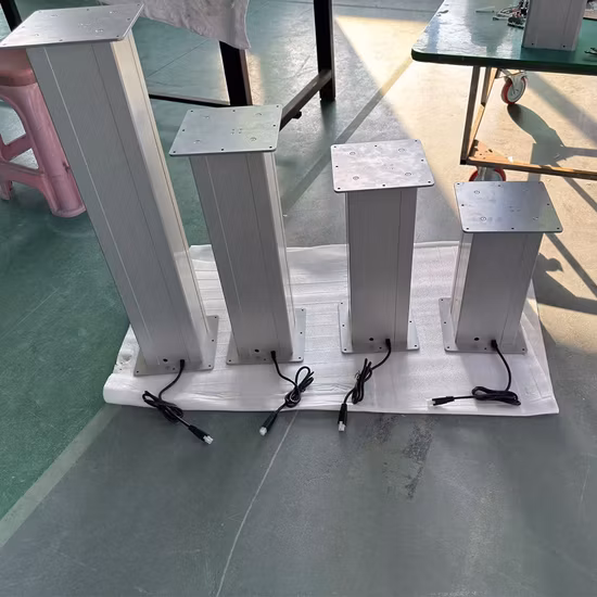 4 Colours One Motor Height Desk Two Legs Lifting Table