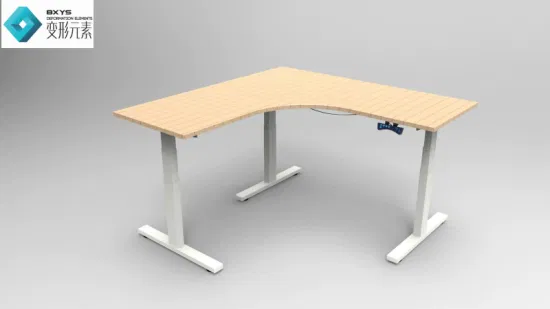 1800 mm großer, elektrisch höhenverstellbarer Steh-Büroschreibtisch/CEO-Schreibtisch