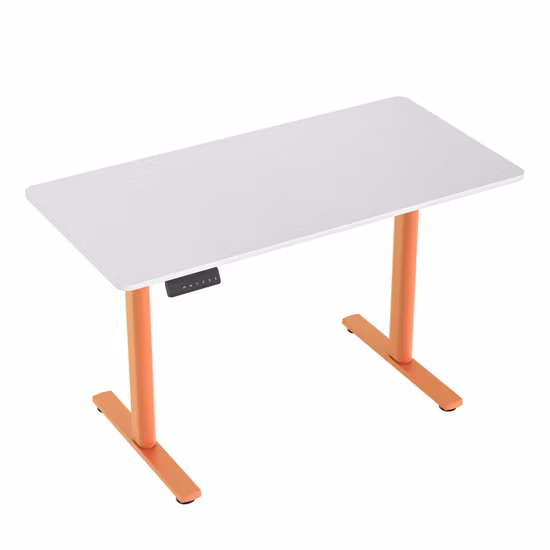 Motorisierte, elektrisch höhenverstellbare Tischbasis, Einzelmotor, Sitz-/Stehtischgestell, klein
